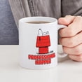 thumbnail image 4 of CafePress - Snoopy Black And White - 11 oz Ceramic Mug - Novelty Coffee Tea Cup, 4 of 4