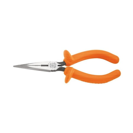 

Klein Tools D203-7-INS 7 in. Insulated Long Nose Side-Cutter Pliers