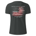 thumbnail image 6 of Ramiter Men's America 250Th Anniversary Printed T-Shirt Patriotic Falg Shirts for Men(Dark Gray,2XL), 6 of 8