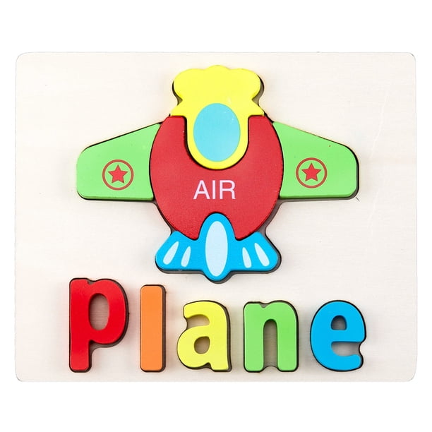 Fiudx Ofertas flash del día Juguetes de rompecabezas, adecuados para niños de 3 a 7 años, rompecabezas de madera, regalos para niños y niñas, juguetes de aprendizaje preescolar
