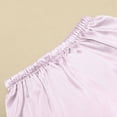 thumbnail image 6 of NOLDARES Baby Girls Boys Silk Pajamas Set Solid Long Sleeve Button Down Shirts Tops and Pants Infant Silk Pj Lounge Sets(K022-Pink), 6 of 8
