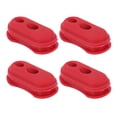 thumbnail image 4 of Housse de Protection en Caoutchouc pour Scooter 4pcs Rouge Durable pour Scooter Électrique M365, 4 of 8