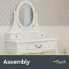 Bedroom Vanity Assembly by Porch Home Services