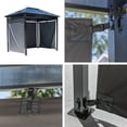 thumbnail image 3 of Sojag Danxia 9 x 7 x 9 ft Grey Gazebo, 3 of 13