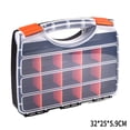 thumbnail image 1 of Caja de Herramientas de Plástico Portátil Sunnimix Caja de Componentes 32x25x5.9cm, 1 of 8