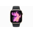 thumbnail image 2 of Restored Apple Watch Series 11 - GPS - 46mm Rose Gold Aluminum Case with Black Sport Band - S/M (Refurbished), 2 of 5