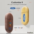 thumbnail image 2 of Unidad flash USB Possibox Custom Wood de 32 GB con logotipo, paquete de 100, 2 of 6