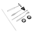 thumbnail image 3 of XYCCA 5Pcs Hospital Percussion Hammer Set Robust Non Slip Stainless Steel Stethoscope Hammer Kit-0826, 3 of 5