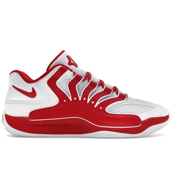Nike Men's KD 18 TB White University Red Shoes, from StockX