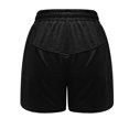 thumbnail image 5 of biudgviw Athletic Shorts for Women High Waisted Comfy Running Shorts Drawstring Wide Leg Summer Workout Sweat Shorts with Pockets, 5 of 7
