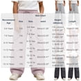 thumbnail image 4 of Agkizg Girls Wide Leg Cargo Pants Quickly Dry Lightweight Waist Pants with Multi-Pockets for Outdoor Summer, Sizes 12-13 Years, 4 of 6