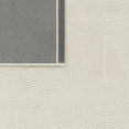 thumbnail image 4 of Textured Area Rug with Modern Curved Line Pattern in Cream - 2'8" x 4'11" (3'x5'), 4 of 6