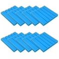 thumbnail image 2 of Value 10 Pack Absorb the echo Acoustic Foam Panel Wedge Studio Soundproofing Wall Tiles 9.8” x 9.8” x 0.8”, 2 of 3