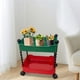 thumbnail image 1 of Zapatero para armario, sala de estar, carrito para refrigerios y frutas, estante de almacenamiento móvil multifuncional de dos niveles, estantería para bebés, baño y cocina, estante de almacenamiento, 1 of 6