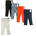 thumbnail image 3 of Rafaella Women's Pull On Comfort Capri Pants, Faux Pockets, Ankle Slit (Black, 10), 3 of 3