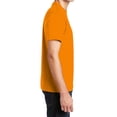 thumbnail image 4 of Hanes Essential-T T-Shirt Hi Visibility for Unisex GR52 Hi Vis Comfort Crew Neck Short Sleeve Pre Shrunk Tee Safety Orange, M, 4 of 5