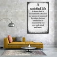 thumbnail image 3 of IDEA4WALL Framed Canvas Wall Art for Living Room, Bedroom Beautiful Quotes Canvas Prints for Modern Home Decoration Ready to Hang, 3 of 4