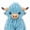Blue, variant on ReedCA Highland Cow Stuffed Animal Plush Toy for Kids, 10.5 Inch