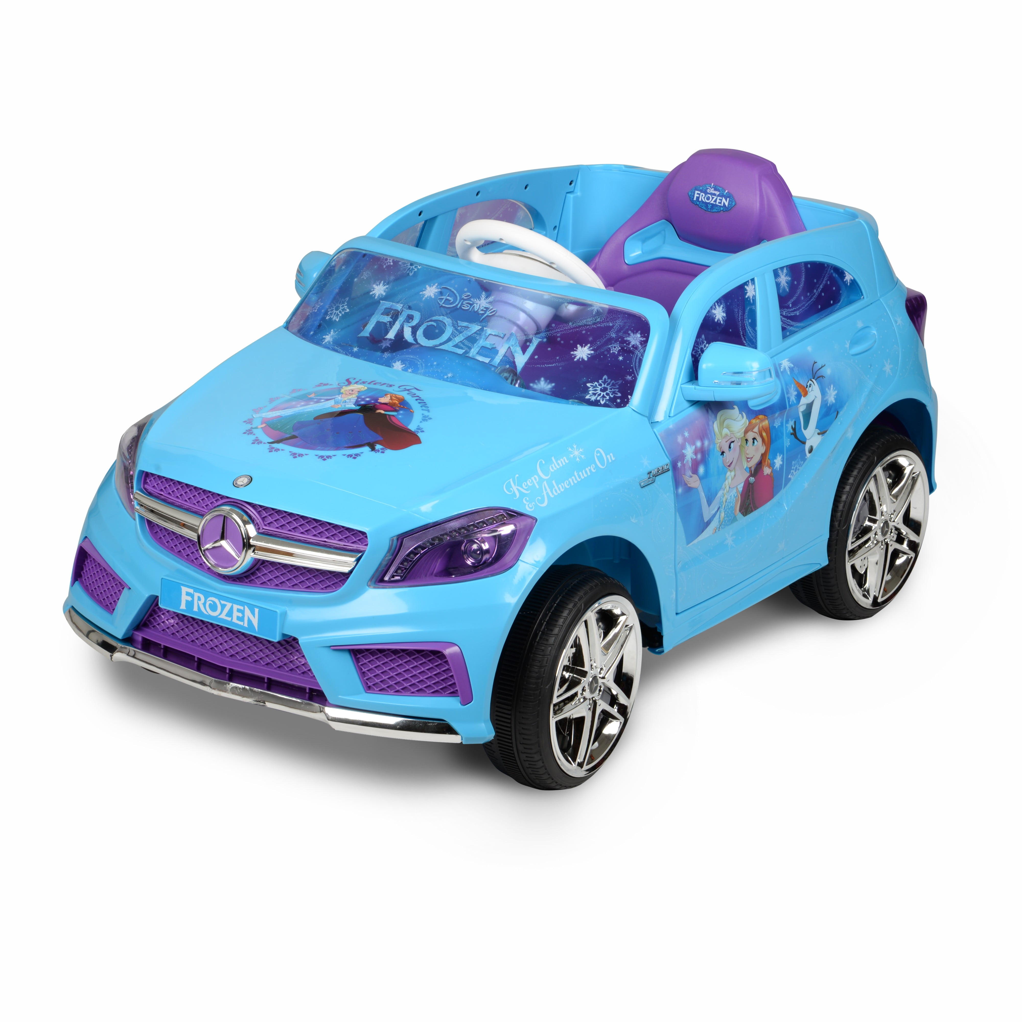 Carro de ruedas compacto pequeño con Anna y Elsa Frozen II