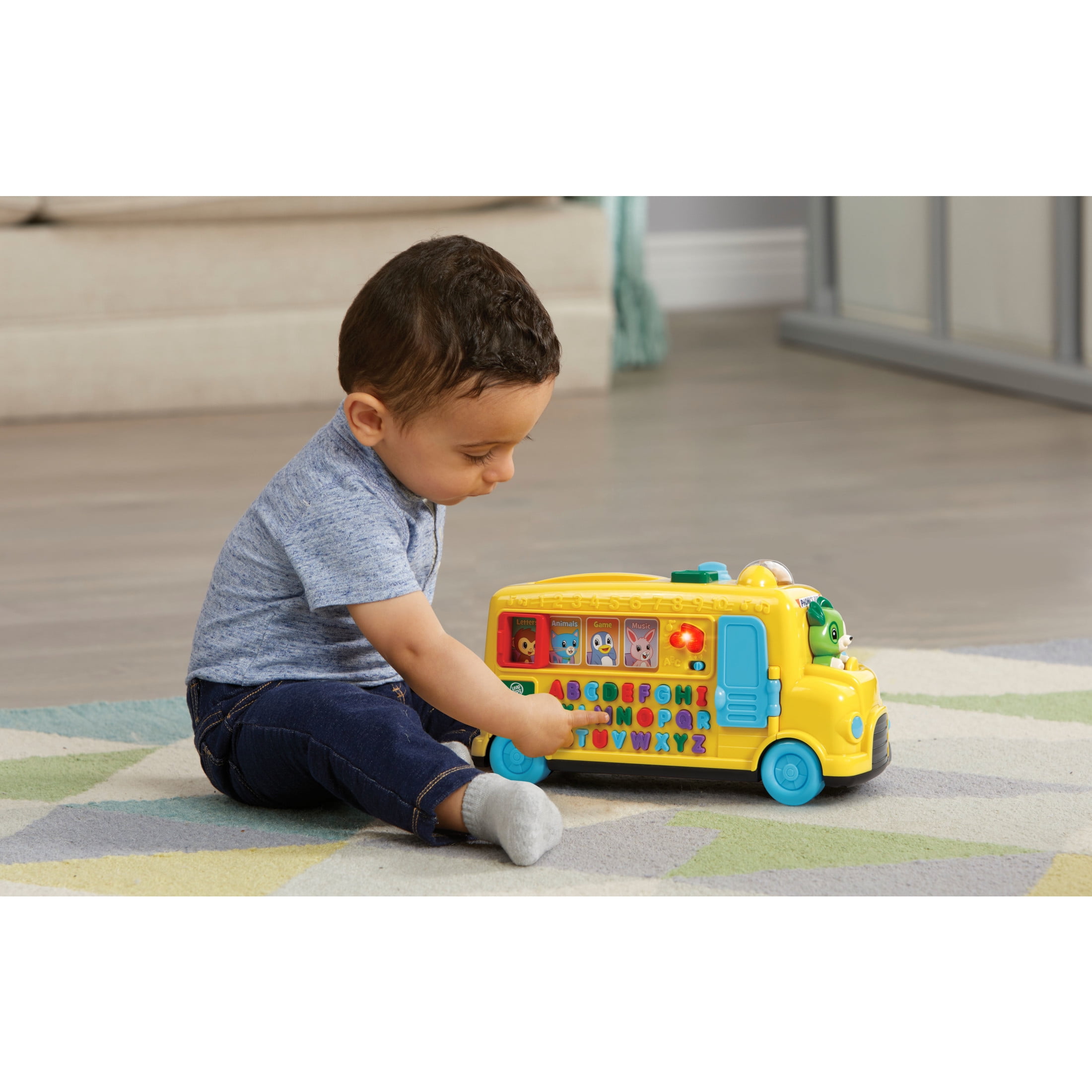 LeapFrog Phonics Fun Animal Bus Baby and Toddler Toys