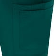 thumbnail image 7 of HOMBOM Womens Green Scrubs Short Sleeve V Neck Scrub Top and Pant Medical Modern Nursing Uniforms for Ladies Set, 7 of 7