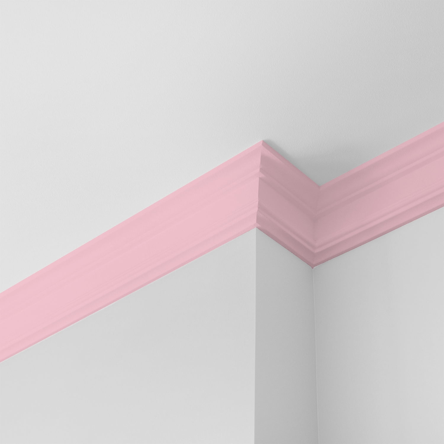 Glidden Fundamentals Rose Melody / Pink, Semi-Gloss Interior Paint, 1 Gallon