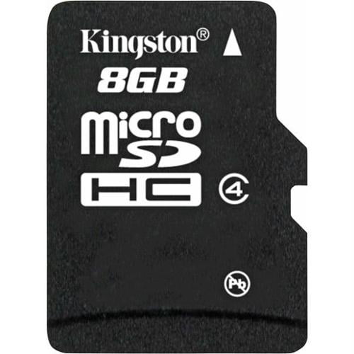 Kingston 8GB MICRO SD Memory CARD PHONE TABLET CAMERA Console SDC4/8GB 