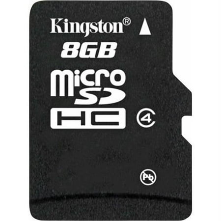 Kingston 8GB microSDHC Flash Memory Card (Best Sd Card For Phantom 3 Professional)