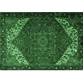 thumbnail image 1 of Ahgly Company Indoor Rectangle Persian Emerald Green Traditional Area Rugs, 7' x 10', 1 of 4