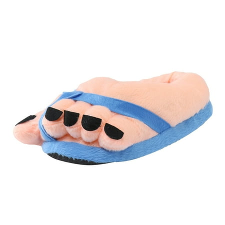 

Fandiiiii Cartoon Detail Novelty Slippers For Women And Men Warm Cotton Soft Plush Home Slippers Indoor Fuzzy Slipper Boots Women