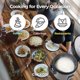 thumbnail image 5 of Arrocera Comercial Cuckoo EL 30 Tazas Blanca, 5 of 10