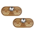 thumbnail image 1 of Oleegame 2PC Picnic Trays For Food Rimmer Tray Glass And Sugar Rim Bar Cocktail Dip Sugar Seasoning Plate, 1 of 8