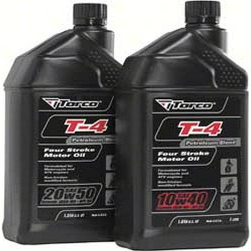 Torco T612050CE T4 Petroleum Motorcycle Oil - 20W50 - 1L.