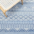 thumbnail image 6 of SAFAVIEH Natura Ognena Geometric Polyester Area Rug, Blue/Grey, 6' x 6' Round, 6 of 8