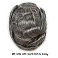 thumbnail image 2 of LYRICAL HAIR Toupee for Men 0.04-0.06mm Ultra Thin Skin Mens Toupee Hairpiece Human Hair Replacement Systems All V-Looped PU Toupee Hair for Men Natural Hairline Mens Hair Wig Units, 2 of 7