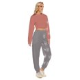 thumbnail image 2 of Skull-Print Crop Sweatshirt & Jogger Set, 2 of 5