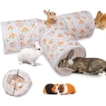 thumbnail image 1 of Tongliya 1 Suede Rabbit Cat Tunnel Suede Cat Three Channel Foldable Pet Supplies T Type T Type, 1 of 12