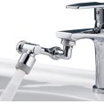 thumbnail image 1 of Grifo de extensión giratorio multifuncional, grifo de latón con extensión de 1080°, ahorro de agua para adaptador de grifo, 1 of 5
