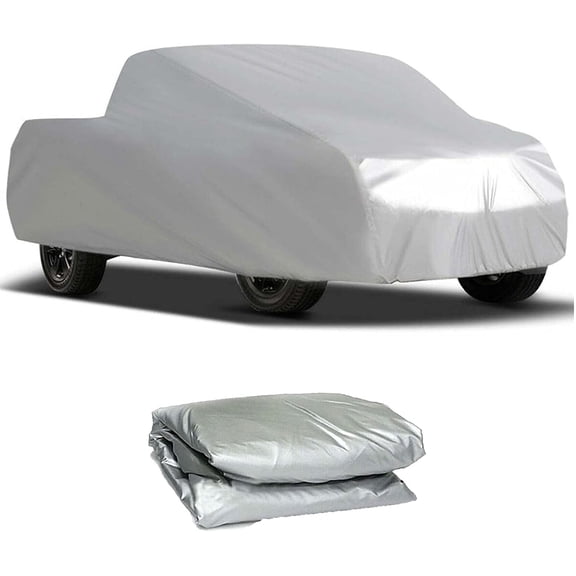ALL-CARB Full Car Cover All Weather Protection Pickup Truck Replacement for up to 260 L x 80 W x 65 H