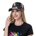 thumbnail image 5 of Gukieu Independence Day Collie Prin Baseball Cap, Adjustable Sweat-wicking Daily,Travel, Sports Cap, Unisex, 5 of 6