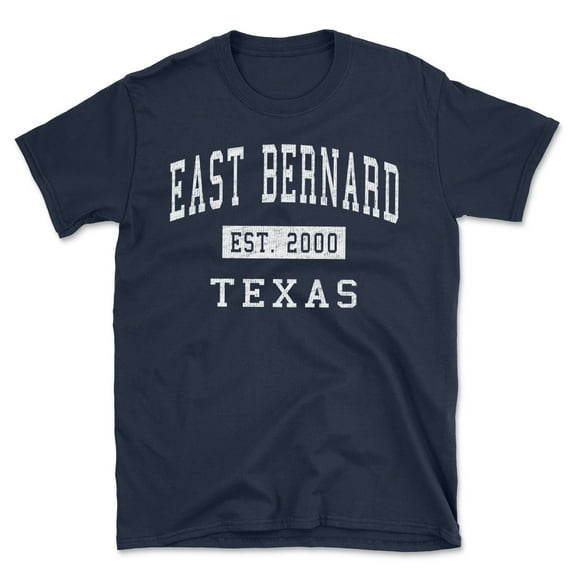 East Bernard Texas Classic Established Men's Cotton T-Shirt