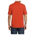 thumbnail image 2 of Mafoose Mens Core Blend Jersey Knit Male Polo Orange S, 2 of 6