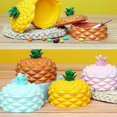thumbnail image 2 of Cute Pineapple Cigarette Ashtray With Lid Living Room Smoking Ash Tray Holder, 2 of 5