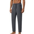 thumbnail image 2 of Mens Hiking Pants Joggers Lightweight Breathable Quick Dry Outdoor Fishing Athletic Work Pants with Zipper Pockets Dark Gray S, 2 of 8