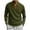 Army Green, variant on Men's Casual Henley Shirts Long Sleeve Button T-Shirt Stylish Cotton Pullover Shirt with Pocket Army Green M