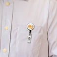 thumbnail image 5 of Kawaii Chicken Nuggets Retractable Reel ID Badge Key Card Name Tag Holder with Clip, 5 of 7
