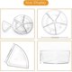 thumbnail image 4 of 5 Removable lines with special Susan organizer-platform, cellar, kitchen, refrigerator, vanity 11-inch round plastic rotating storage container, 4 of 5
