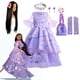 thumbnail image 2 of Disney-Disfraz De Encanto para niña, vestido De princesa con manga acampanada, con volantes, para fiesta De cumpleaños, 2 of 5