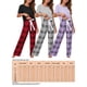 thumbnail image 2 of UKAP Ropa de descanso para mujer, ropa de dormir con cintura elástica, cordón de dos piezas, ropa de dormir, Pjs, Top y pantalón holgados con cuello redondo para mujer, 2 of 3