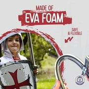 Liontouch - Maltese Crusader Knight Foam Sword & Shield - Age 3-8 years | Medieval Pretend Play Set